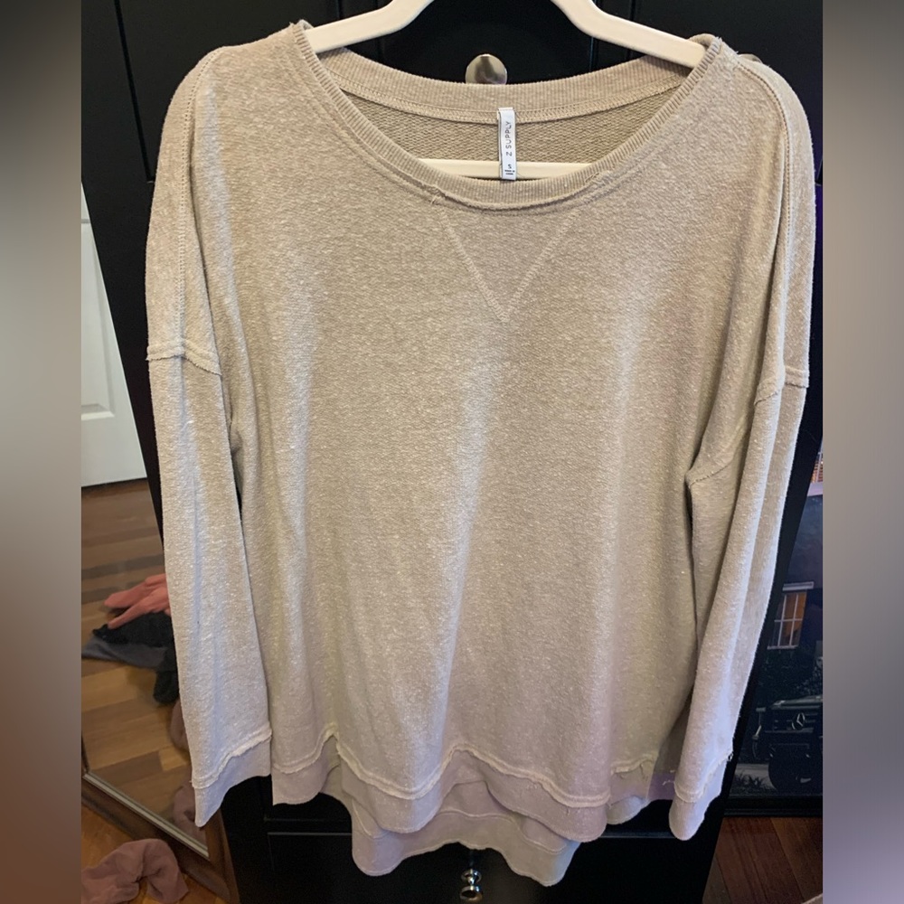 Z Supply Tan Pullover